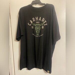 Carhartt Men’s Relaxed Fit Black Tee- Size 2XL